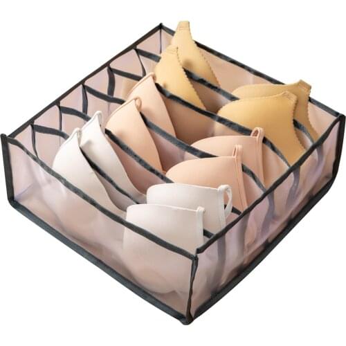 Underwear Panties And Socks Storage Box Compartments Drawer Type Separated Household Compartment Boxes