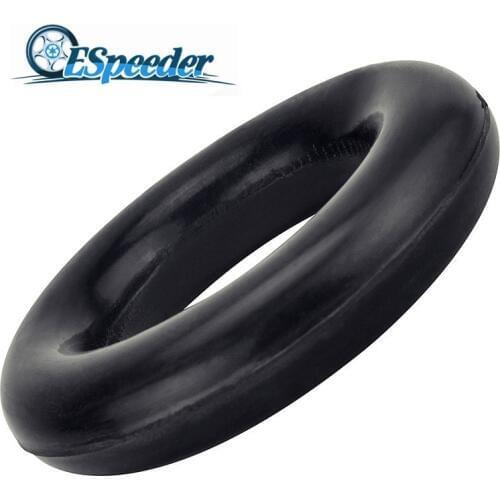 ESPEEDER Car Part Black 50mm EPDM O-Ring Exhaust Mount Rubber Insulator Grommet Hanger Bushing Support Universal