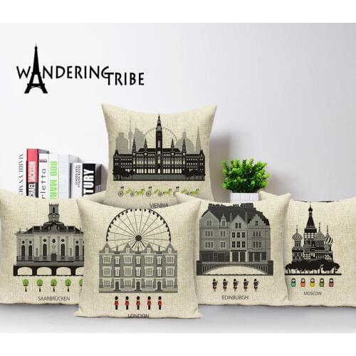 Home nordic style decoration cushion cover outdoor cushions building Custom throw pillows cushions decorative Dropshipping
