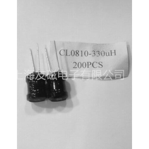 I-shaped Inductor CL0810 Core/inductor 330UH/331K 8*10 In-line/winding/power/inductance
