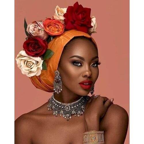 Gatyztory Frame Diy Painting By Numbers Beauty Woman Canvas Colouring Gift Wall Decor 60×75cm Handpainted