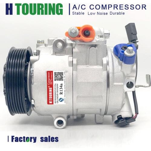 6SEU12C 6SEU14C AC A/C Compressor for Audi Seat Skoda VW Golf Fox POLO 6Q0820803E 447170-6178 447180-7284 447180-7294 6Q0820803D