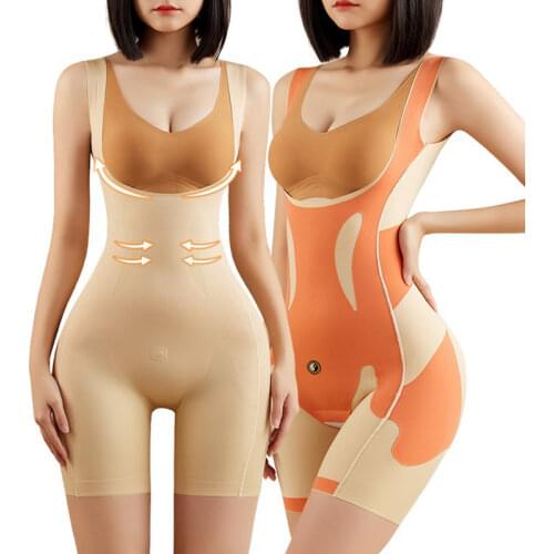 Body Shaper Waist Trainer Pulling Corset Slimming Sheath Belly Women Butt Lifter Corrective Underwear Bodysuits Shapewear Women