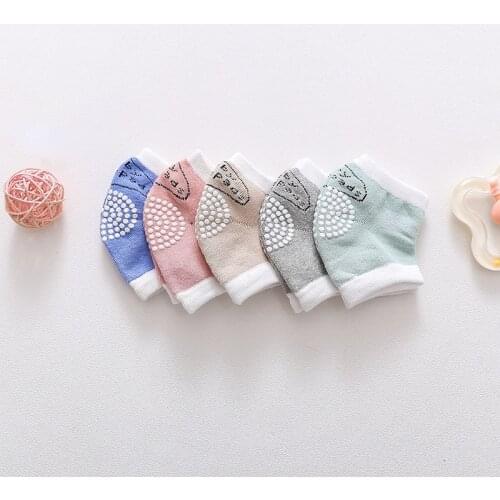 1 Pair Baby Knee Pad Kids Non-slip Safety Crawling Elbow Cushion Infant Toddlers Leg Warmer Knee Support Protector Baby Kneecap