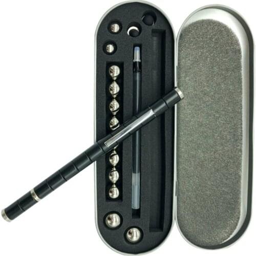 New Product DIY Variety Magnetic Pen Magnetic Ring Student Decompression Magnet Pen Gift Box Pen