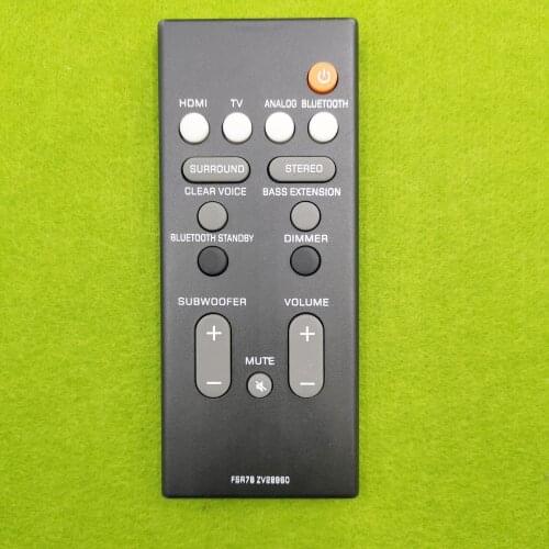 Remote Control FSR78 ZV28960 FOR Yamaha YAS-106 YAS-207 ATS-1060 YAS-107 ATS-1070 High fidelity bluetooth soundbar system