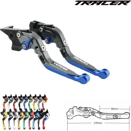 CNC Motorcycle Adjustable Folding Extendable Brake Clutch Lever For YAMAHA XT1200Z/ZE Super Tenere 2010-2016 2012 2013 2014 2015