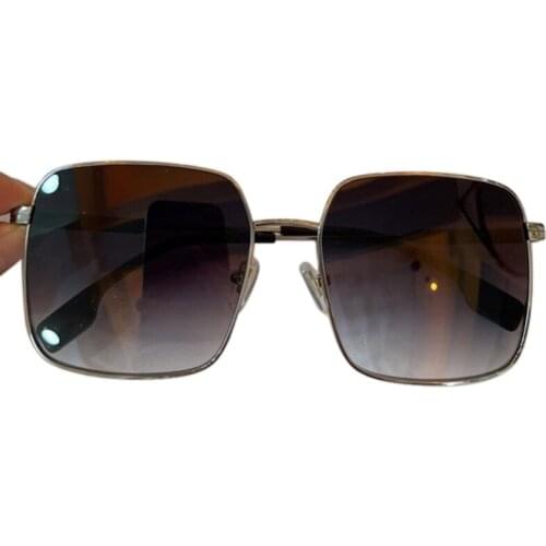 Sunglasses Women Oversize Square Fashion Sun Glasses Men Gradient Alloy Female Cool Black Oculos De Sol UV400