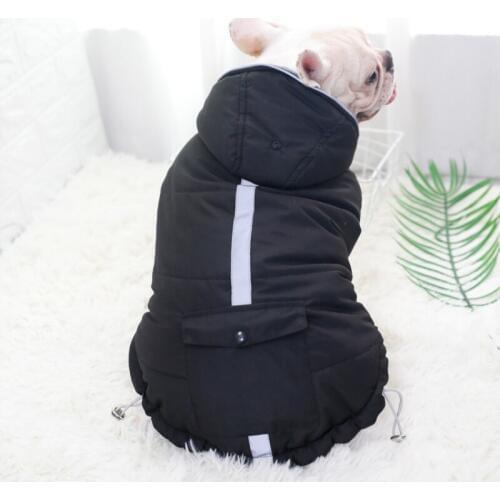 Reflective Dog Coat Jacket Winter Dog Clothes Poodle Bichon Pomeranian Schnauzer Welsh Corgi Samoyed Golden Retriever Clothing