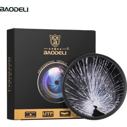 BAODELI Uv Filter 37 40.5 43 46 49 52 55 58 62 67 72 77 82 mm For Lens Canon Eos M50 M6 1200 D Nikon 5300 5100 Sony Accessories