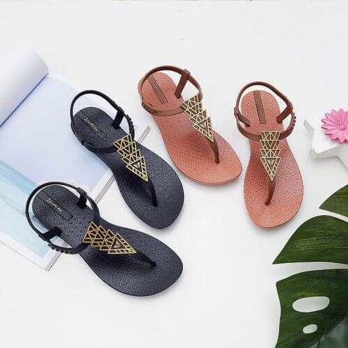 Womens Sandals Slippers 2021 New Summer Boho Ethnic Style Flat Shoes Women Sandals Womens Vacation Beach Shoes Sandales Femme