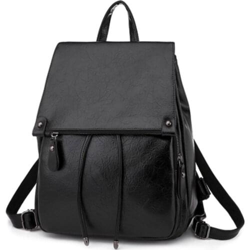 Women Backpack Small 2019 New PU Leather waterproof student bag Travel casual backpack women Mini outdoor bag mochila feminina