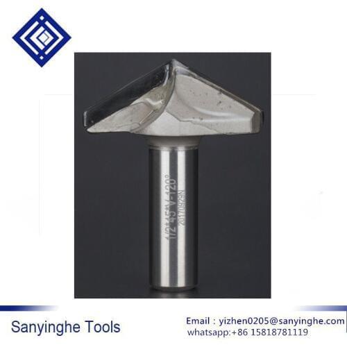 Free shipping high quality 1 pcs Diamond V type Bit CNC carbide milling cutter Engraving Carving Cutting Tools for Wood