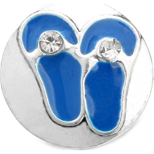 10pcs/lot Snaps Jewelry Crystal Paw Snaps Button Fit 18mm Snap Bracelet Bangle for DIY Women Men Jewelry