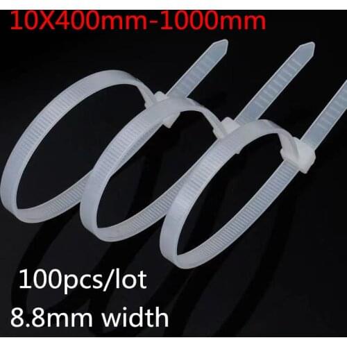100 Pcs Nylon tie Cable Self-locking Plastic Zip Ties Set MRO & Industrial Supply Fasteners & Hardware Cable Ties bar For wires