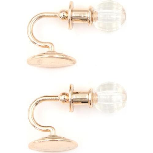 2 Pieces Metal 1:12 Dollhouse Miniature Wall Light Lamp Model Decoration 1/12 Doll House Accessories