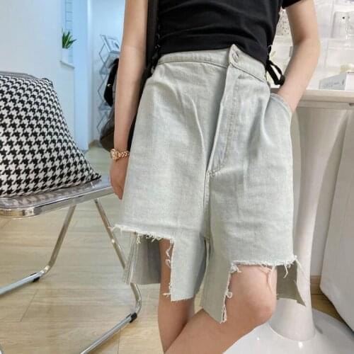 2021 new wholesale girls denim shorts summer fashion girls shorts 3-8t B154