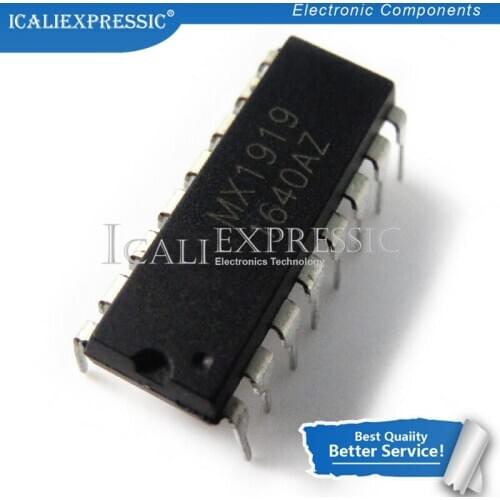 5PCS MX1919 MX 1919 DIP-16 In Stock
