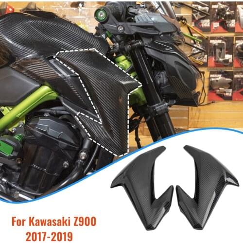 2018 Z 900 Accessories Motorcycle Left Right Front Gas Tank Side Cover Panel Fairing Trim Frames for Kawasaki Z900 2017-2019