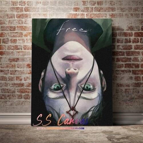 Eren Jaeger Attack on Titan Anime Home Decor Canvas Wall Art Painting Bedroom Decoration Living Room Prints Poster Pictures