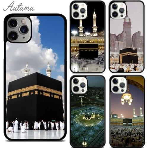 Holy Mosque Makkah Phone Case for iPhone 11 12 Pro Max mini X XR XS SE 2020 5 6S 7 8 Plus Samsung Galaxy S8 S9 S10 Cover shell