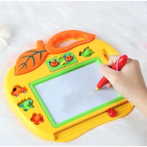 Children Cartoon Magnetic Painting Board Doodle Writing Pad Kids Education Montessori Board Games Antistress Toys for Children