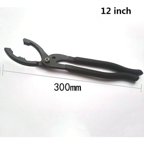 Clamp type oil grid wrench filter wrench filter filter oil filter clamp auto repair tool 12 inch clamp type filter wrench