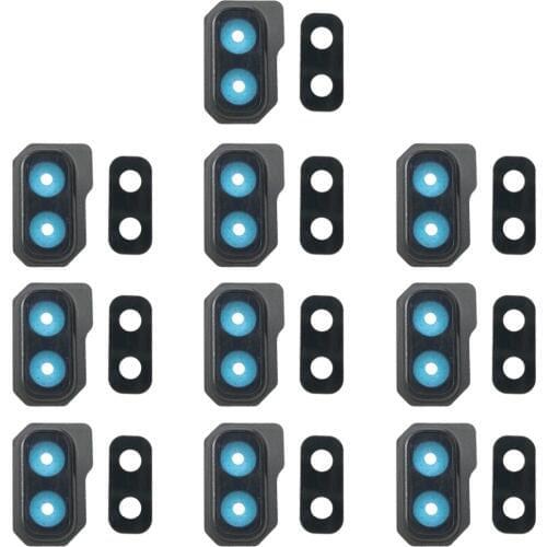 IPartsBuy 10 PCS Back Camera Bezel with Lens Cover for Galaxy A8 Star / A9 Star / G8850