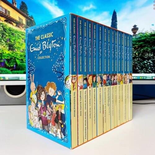 15 Books The Classic Enid Blyton Collection Reading Book Young-Adult Novel English Story Childrens Literature For Age 6-12