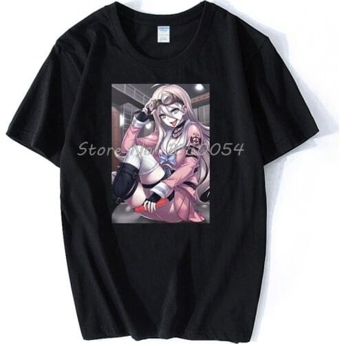 New Danganronpa V3 Killing Harmony Gefertigte Bedruckte T-Shirt Summer Men Cotton Tshirt Anime Tees Hip Hop Harajuku