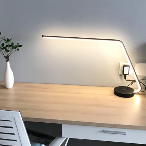 Nordic Eye Protection Table Lamp Ins Desk Simple Creative Net Red Bedroom Bedside Art Touch Reading Led Table Lamp