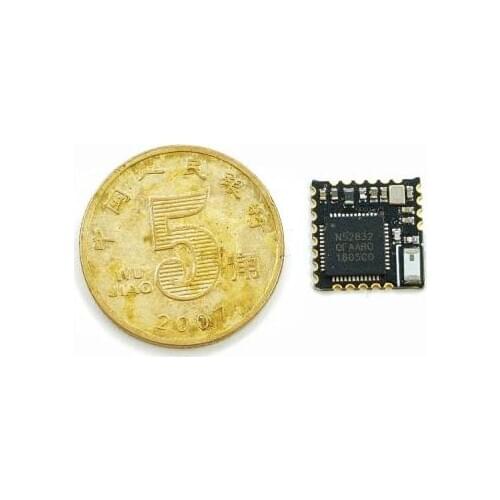 NRF52832 BLE 4.2 5.0 ultra-small Bluetooth module serial port transparent transmission volume