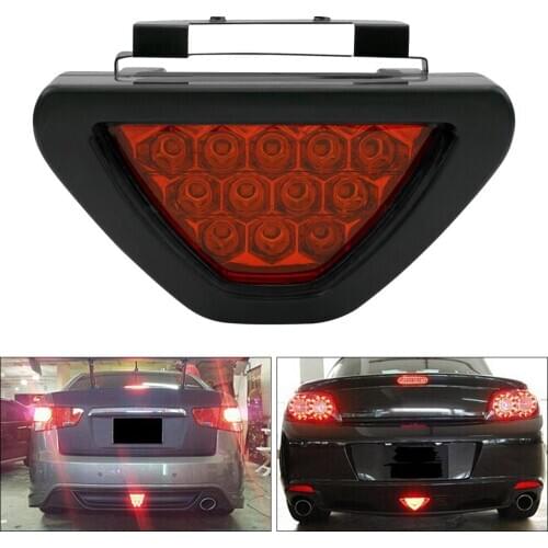 Universal Car Led Braking Light Auto Third Stop Brake Light Automobile Parking Flashing Lamp Accessories