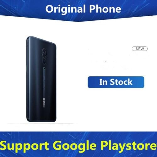 In Stock Oppo Reno 4G LTE Smart Phone 48.0MP 3 Cameras 30W Fast Charger 6.4" AMOLED 2340x1080 Face ID Snapdragon 710 8GB 256GB