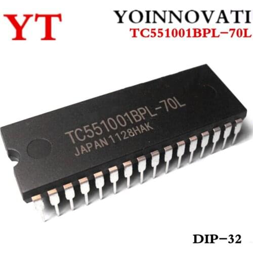 10PCS TC551001BPL-70L TC551001BPL-70 TC551001BPL DIP-32 IC Best quality