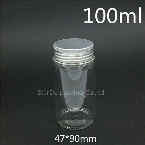 200pcs/lot 100ml 47*90mm screw neck glass bottle for vinegar or alcohol,carft/storage candy,liquor bottles