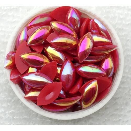 2000pcs/lot 6*12mm DIY AB resin horses rhinestones wedding decoration scrapbook Crafts D431*2K