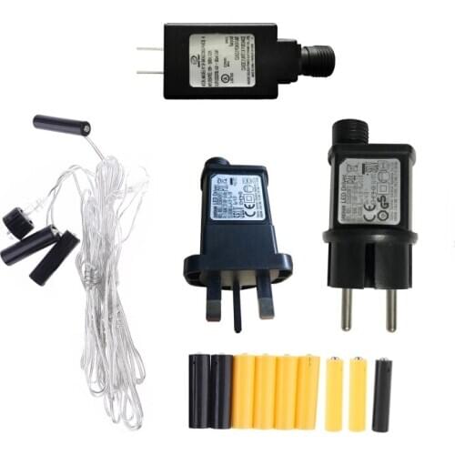 3in1 AA AAA Battery Power Supply Adapter Replace 1-4pcs AA Battery Eliminator 77HA