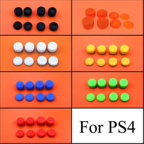 8pcs Enhanced Analog ThumbStick Joystick Grips Extra High Enhancements Cover Caps For PS4/3/2 For XBOX ONE/360 Game Controller
