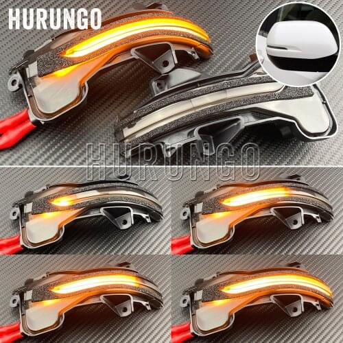 2pcs Car Rear View Side Mirror Dynamic LED Turn Signal Light For Honda CRV URV City GREIZ JADE VEZEL ODYSSEY AVANCIER