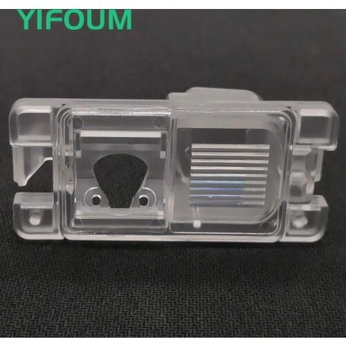 YIFOUM Car Rear View Camera Bracket License Plate Light For Mitsubishi L200 Sportero Triton Strada Hunter Strakar Barbarian