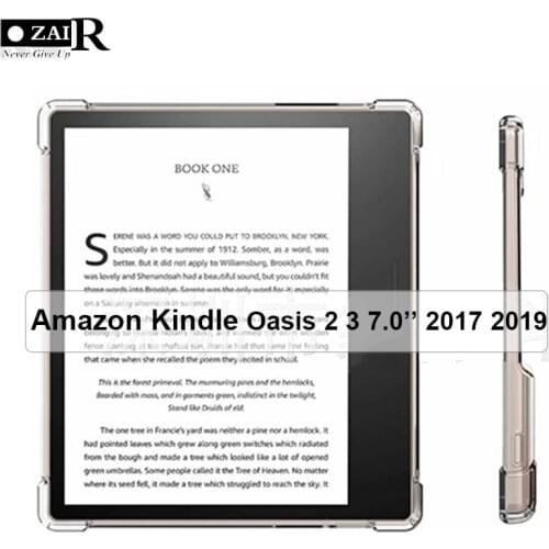 Case for Amazon Kindle Oasis 2 3 7.0'' Silicone soft shell TPU Airbag cover clear capa for Amazon Oasis2 2017 Oasis3 2019 Case