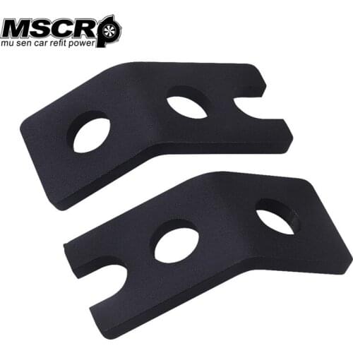 For Polaris RZR 900 1000 Reverse Backup LED Pods Rear Whip Flags Mount Brackets A PAIR