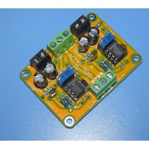 HIFI NE5534 DC Buffer Stereo OP-AMP Preamplifier Preamp Board for OPA627 AD847 AD797 OPA637 Single op amp Module
