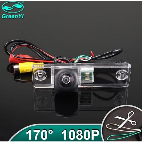 GreenYi HD AHD 1080P 170 Degree Fisheye Lens Vehicle Rear View Camera For For Toyota Fortuner SW4 Innova 2005-2016 Car