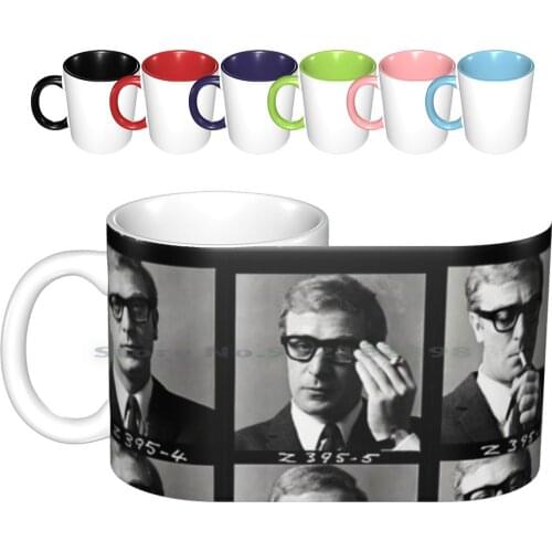 Michael Caine Ceramic Mugs Coffee Cups Milk Tea Mug Michael Caine Cockney Caine Britain New Best Selling Wow Awesome Cool Lit