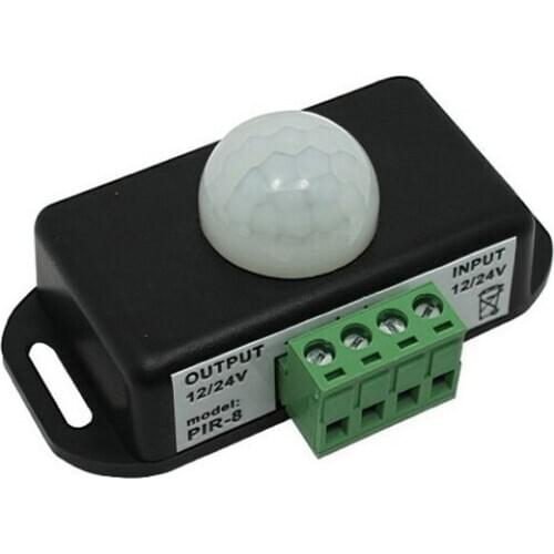 5050 3528 led Single color lamp strip controller 12-24v 8A Human body induction switch controller