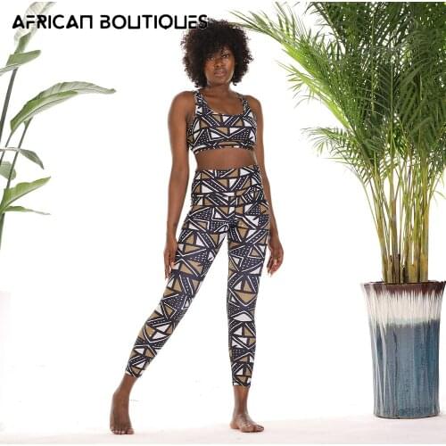 Printed Yoga Suit 2pcs Womens Sportswear Fitness Suit Fitness Suit Womens Bodysuit Sports Underwear Leggings Running Suit