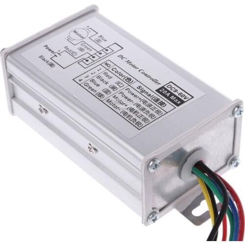 L9BE DC 12V 24V 36V 48V SoftStart Reversible Motor Speed Control PWM Controller PWM
