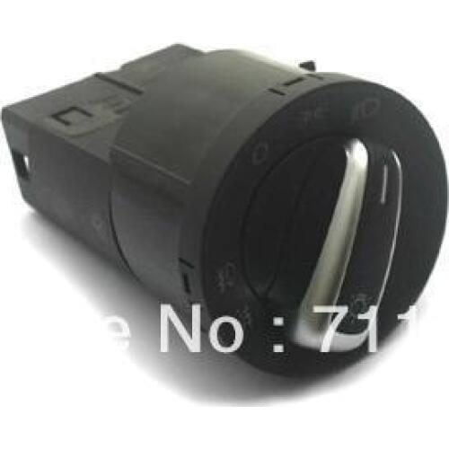 Matt Car Styling Chrome Euro Head Light Switch For Volkswagen For VW Polo 9N Polo 9N3 New Beetle